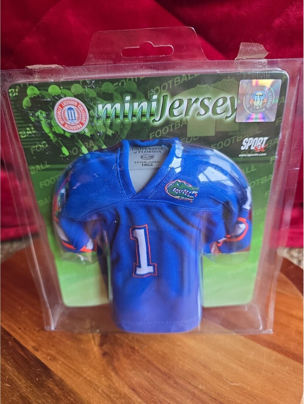 NCAA University Of Florida Gators Mini Jersey 2004 by Sport FX